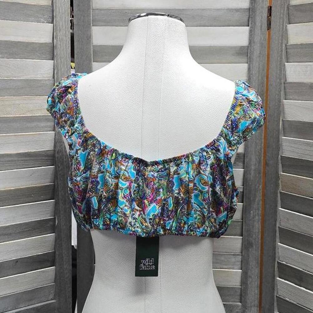 Women's Cap Sleeve Tiny Top | Wild Fable | Medium - Picture 5 of 9